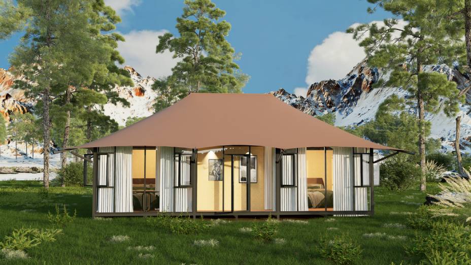 专注多边形帐篷定制—梁河县雪利篷房 