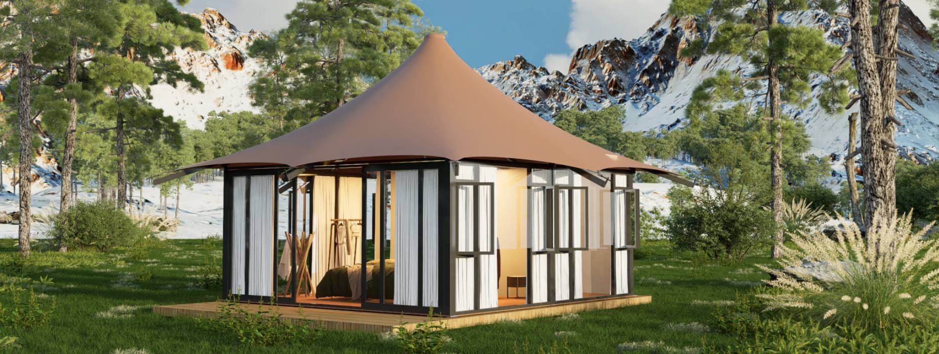 梁河县多边形帐篷厂家